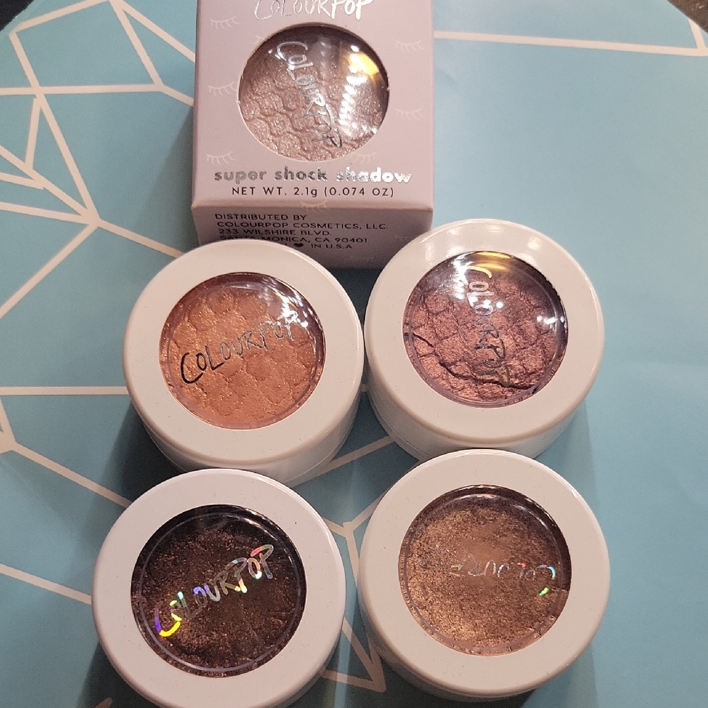 ColourPop Super Shock Shadow Set - Bronze and Gold